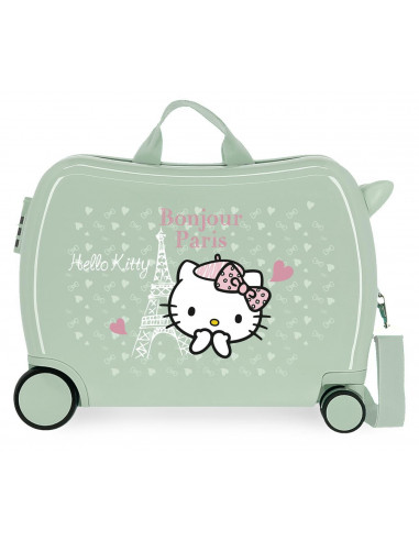 MALETA INF.ABS 4R. (2 MULTI) HELLO KITTY PARIS